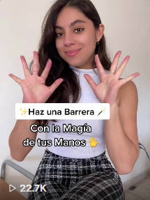 ✨Haz una Barrera🪄 Con la Magia de tus Manos🤟