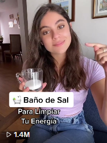 🛁Baño de Sal Para Limpiar Tu Energía