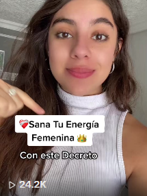 ❤️Sana Tu Energía Femenina👑 Con este Decreto