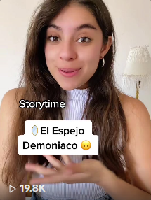 Storytime 🪞El Espejo Demoniaco😳