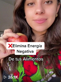 ❌Elimina Energía Negativa De tus Alimentos