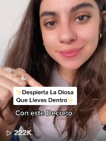 ✨Despierta La Diosa Que Llevas Dentro✨ Con este Decreto
