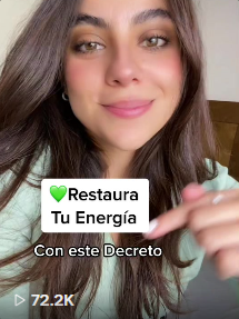 💚Restaura Tu Energía Con este Decreto