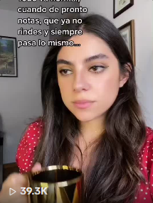 Todo va normal, cuando de pronto notas, que ya no rindes y siempre pasa lo mismo...