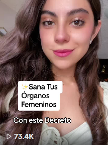 ✨Sana Tus Órganos Femeninos Con este Decreto