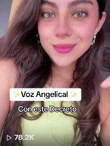 ✨Voz Angelical ✨ Con este Decreto