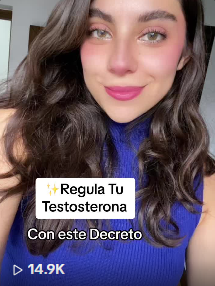 ✨Regula Tu Testosterona Con este Decreto