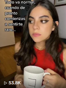 Todo va normal, cuando de pronto comienzas a sentirte raro...