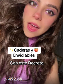 ✨Caderas y 🍑 Envidiables Con este Decreto