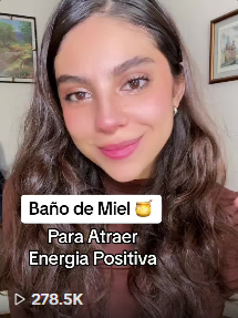 Baño de Miel 🍯 Para Atraer Energía Positiva