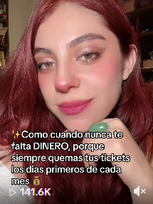 ✨Como cuando nunca te falta DINERO, porque siempre quemas tus tickets los dias primeros de cada mes 💰