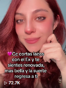 💗Cc cortas lazos con el Ex y te sientes renovada, mas bella y la suerte regresa a ti