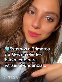 💙Estamos a Primeros de Mes no olvides hacer esto para Atraer abundancia...