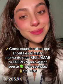 ✨Como cuando sabes que ahorita es el mejor momento para RECLAMAR tu ENERGÍA para atraer suerte 🍀 y prosperidad a tu vida