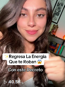 ✨Regresa La Energia Que te Roban 😱 Con este Decreto