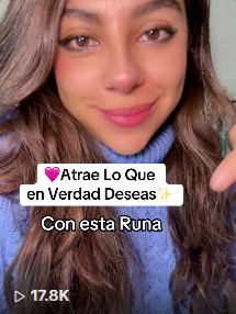 💗Atrae Lo Que en Verdad Deseas✨ Con esta Runa
