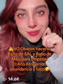 ⚠️NO Olvides hacerte Baño de SAL Y Baño de MIEL para empezar El Año Atrayendo abundancia y todo🥴