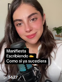 Manifiesta Escribiendo ✍️ Como si ya sucediera