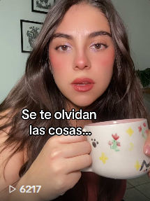 Se te olvidan las cosas...
