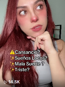 ⚠️Cansancio? ✨Sueños Locos? ✨Mala Suerte❔ ✨Triste?