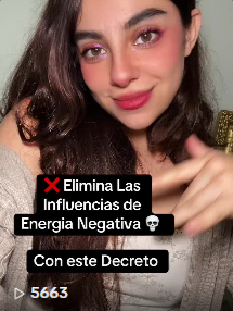 ❌Elimina Las Influencias de Energia Negativa 💀 Con este Decreto