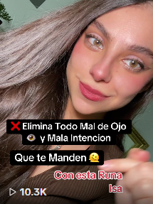 ❌Elimina Todo Mal de Ojo 👁️ y Mala Intencion Que te Manden 🫂 Con esta Runa Isa