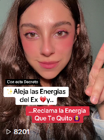 ✨Aleja las Energias del Ex💔... 💖Reclama la Energia Que Te Quito 😈