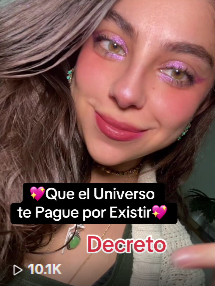 💖Que el Universo te Pague por Existir💖 Decreto