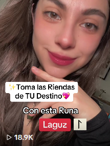 ✨Toma las Riendas de TU Destino💖 Con esta Runa Laguz