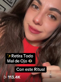 ✨Retira Todo Mal de Ojo 👁️ Con este Ritual