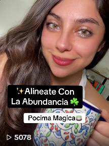 ✨Alineate Con La Abundancia🍀✨ Pocima Magica