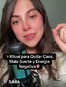 ✨Ritual para Quitar Caos, Mala Suerte y Energia Negativa🧿
