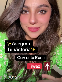 ✨Asegura Tu Victoria✨ Con esta Runa Tiwaz